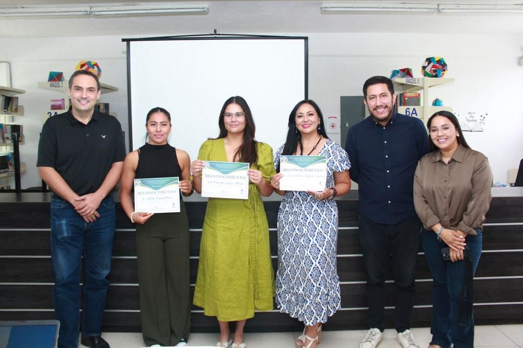 Andrea, Paty y Luisa. Mujeres exitosas en el deporte comparten experiencias con estudiantes del CETMAR 36 de Playa del Carmen