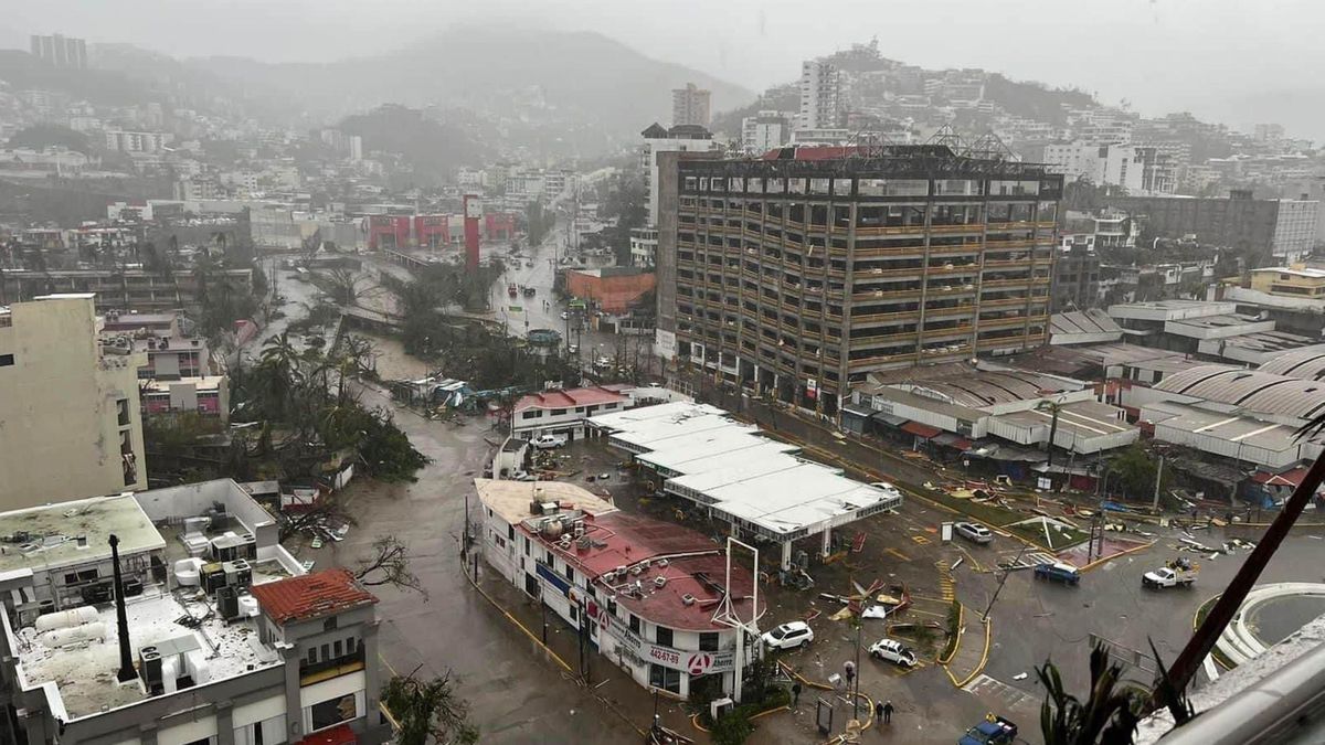 Huracán Otis deja al menos 27 muertos y 4 desaparecidos en Guerrero