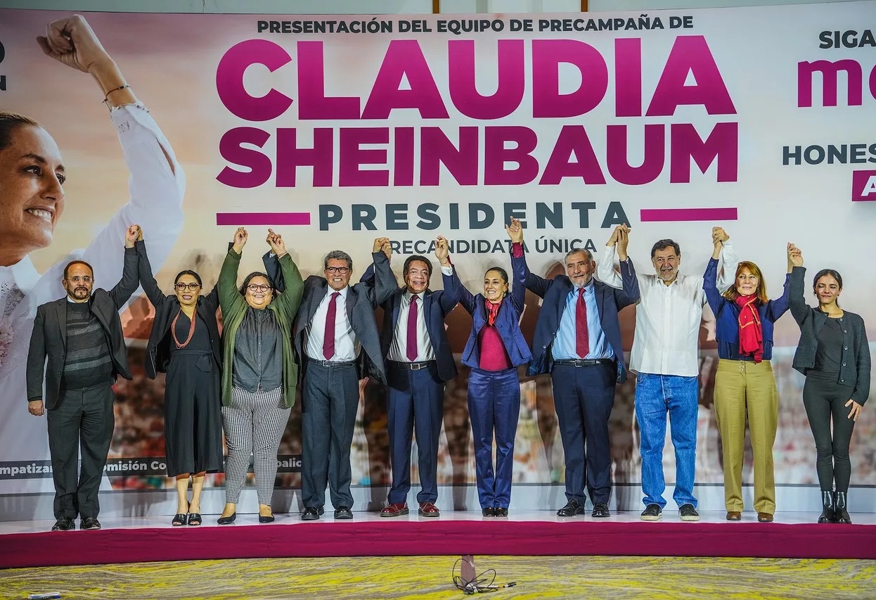 Claudia Sheinbaum anuncia equipo de coordinación para precampaña Presidencial 2024