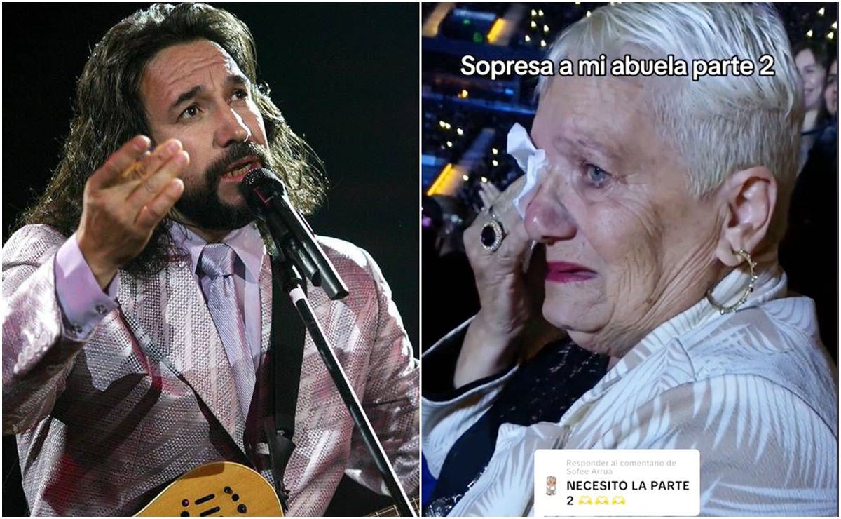 VIDEO: Abuelita cumple el sueño de su vida al asistir a concierto de Marco Antonio Solís