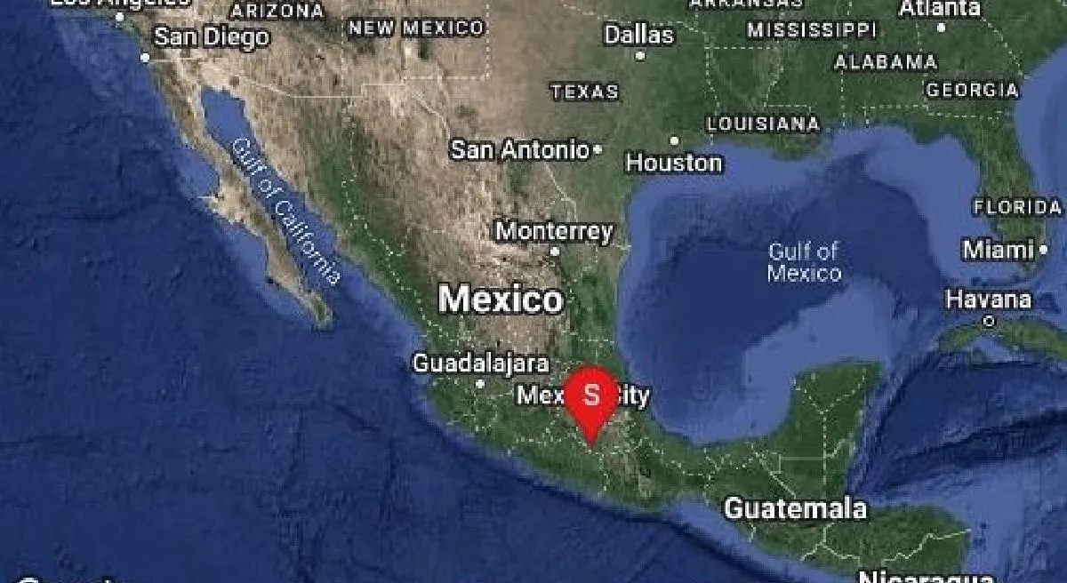 Reportan sismo de magnitud 5,8 en Puebla, México