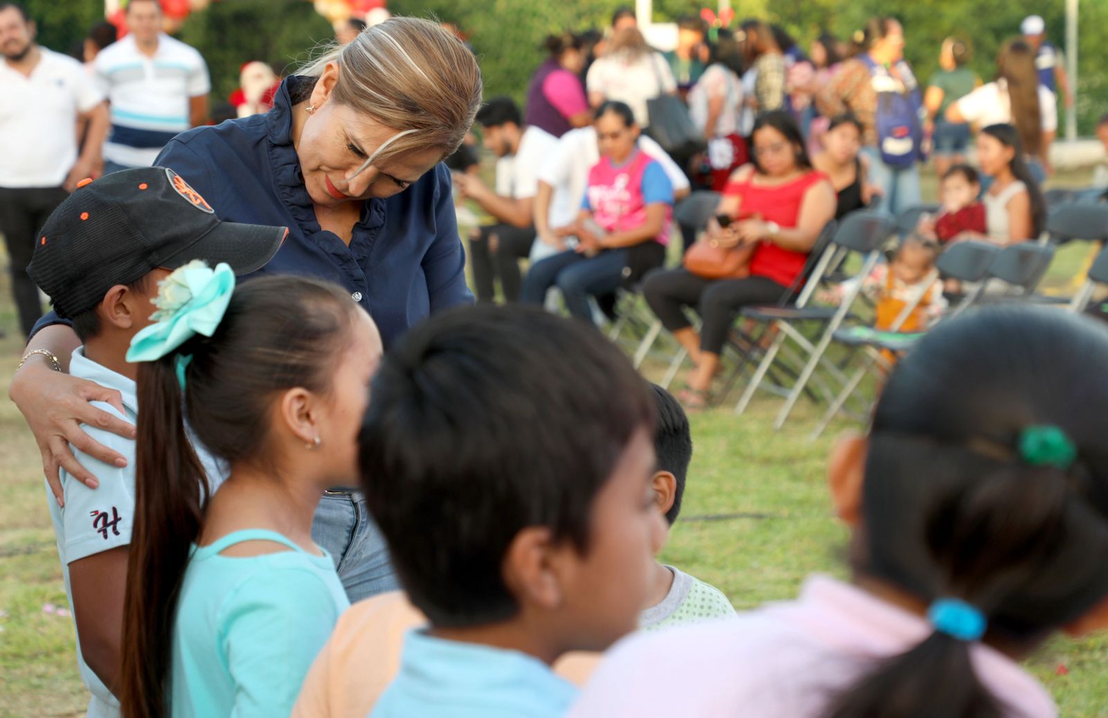 Lleva Gobierno de Solidaridad la magia de la Navidad a Cristo Rey