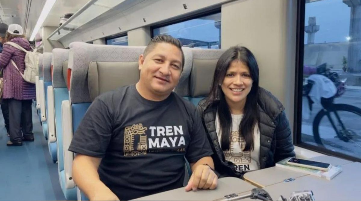 Arranca primer viaje con turistas en el Tren Maya