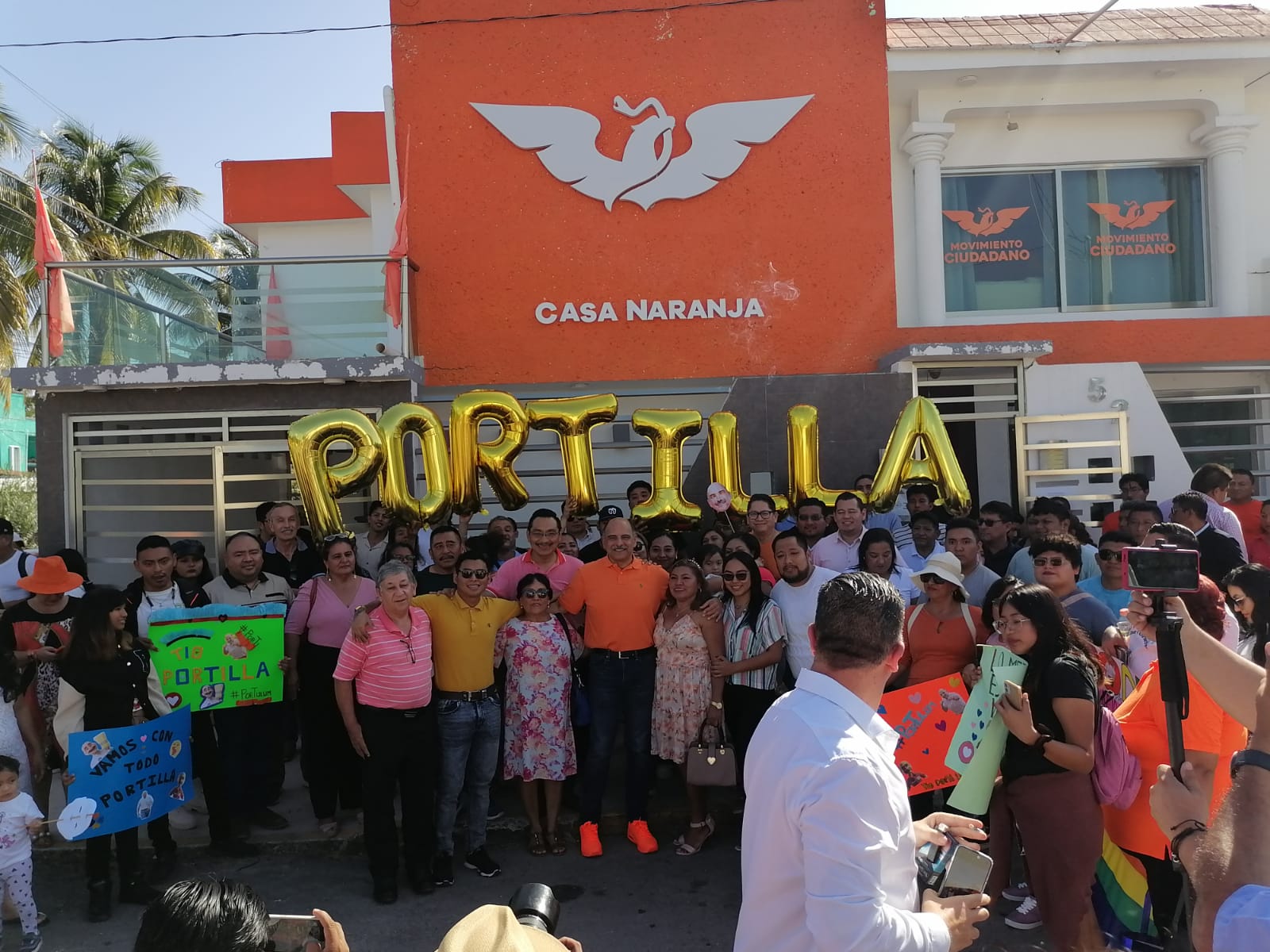 Jorge Portilla se registra como candidato a presidente municipal de Tulum por Movimiento Ciudadano