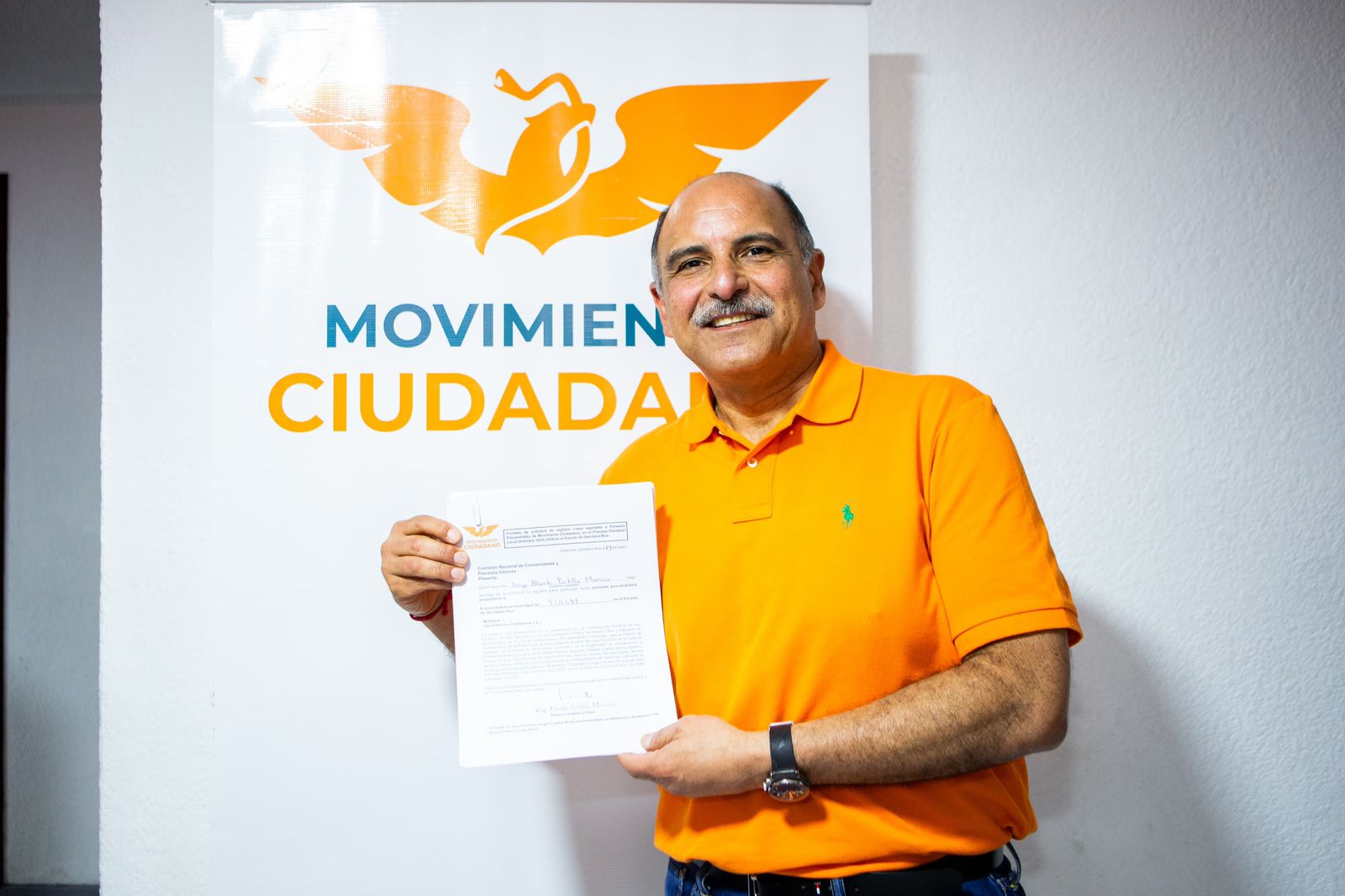 Jorge Portilla candidato de Movimiento Ciudadano