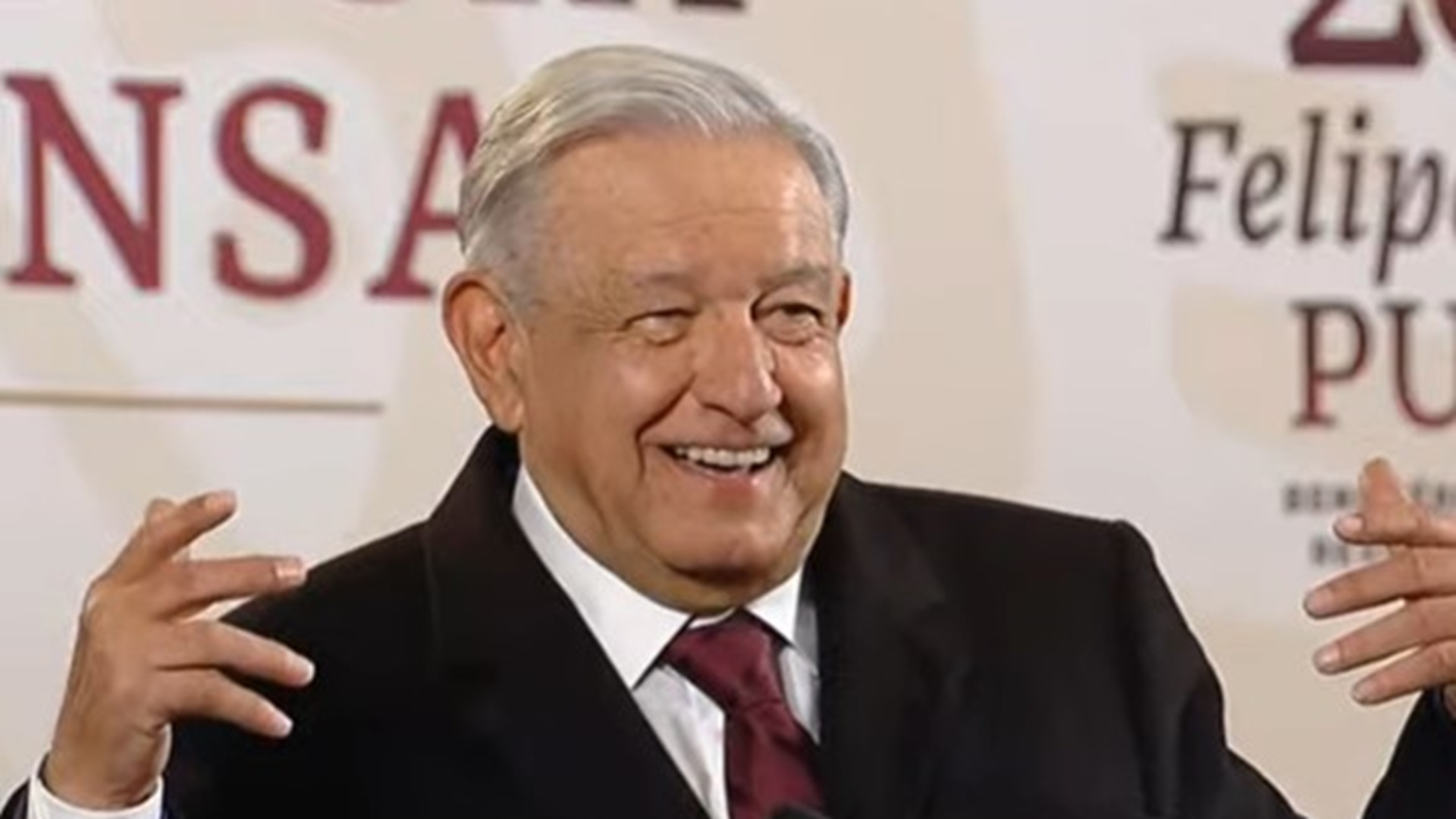 "Me dejo de llamar Andrés Manuel si no es verdad que la gente está muy contenta con la 4T": AMLO