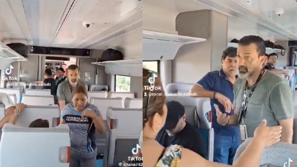 VIDEO: Pasajeros se quedan varados por horas en Tren Maya