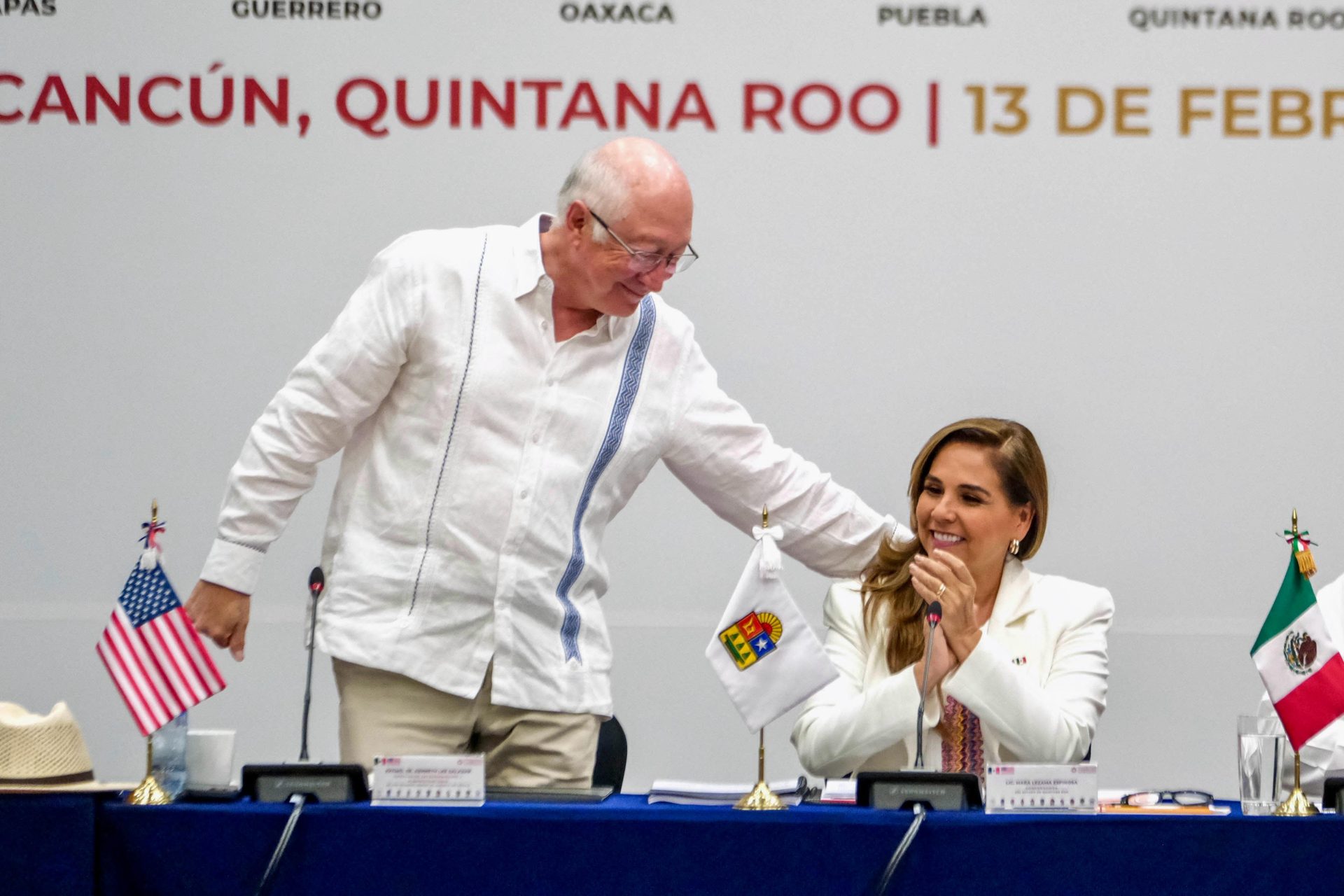 Encabeza Mara Lezama Octavo Encuentro de Gobernadoras y Gobernadores del Sur- Sureste con Embajada de Estados Unidos