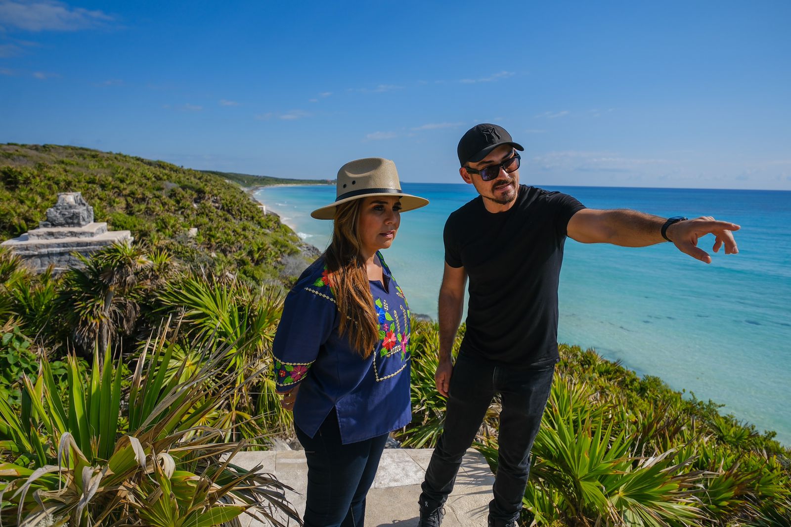 Mara Lezama y Román Méyer supervisan Parque del Jaguar para su próxima apertura