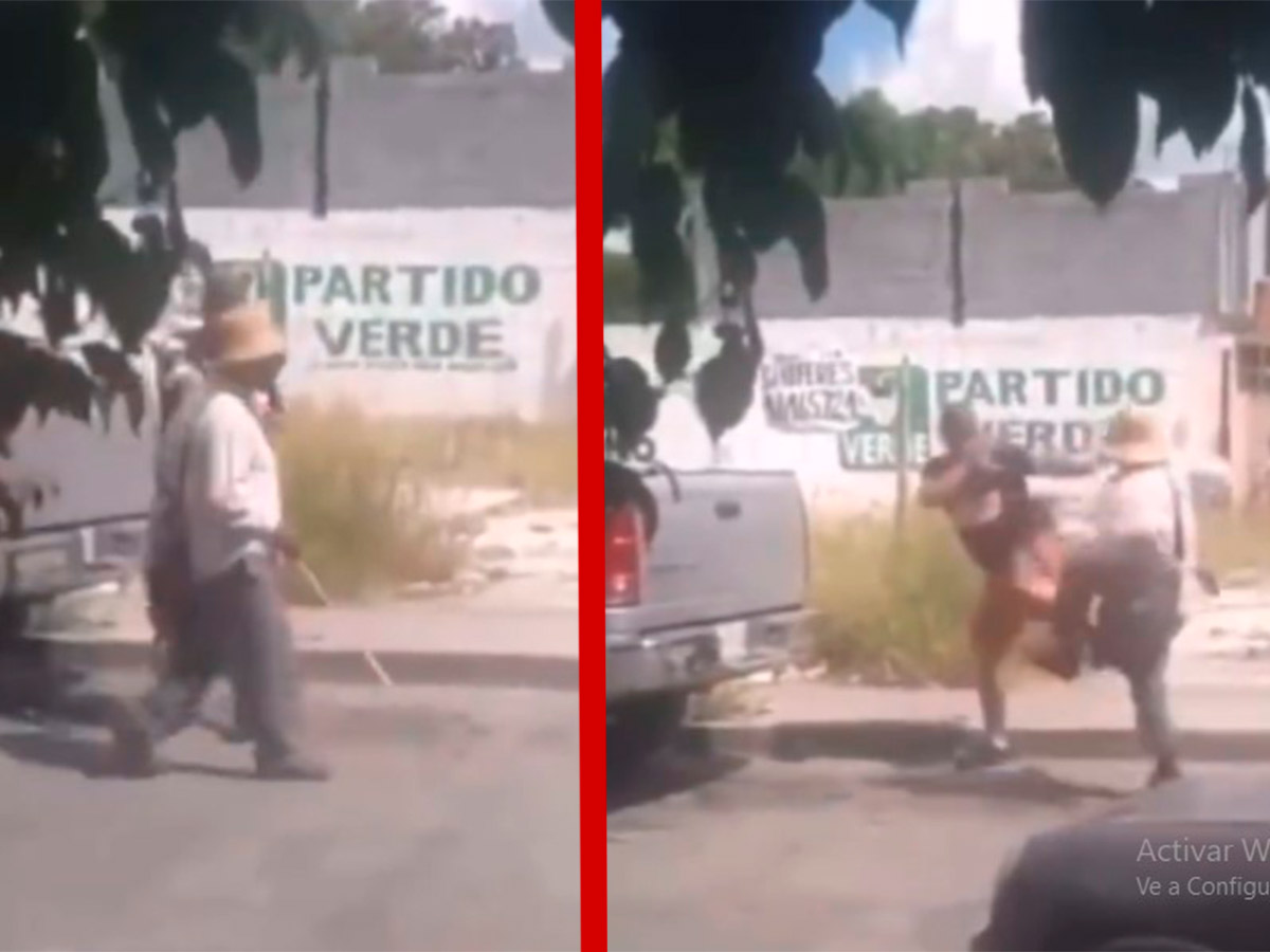 VIDEO: Presunto invidente "recupera la vista" tras recibir monedas falsas