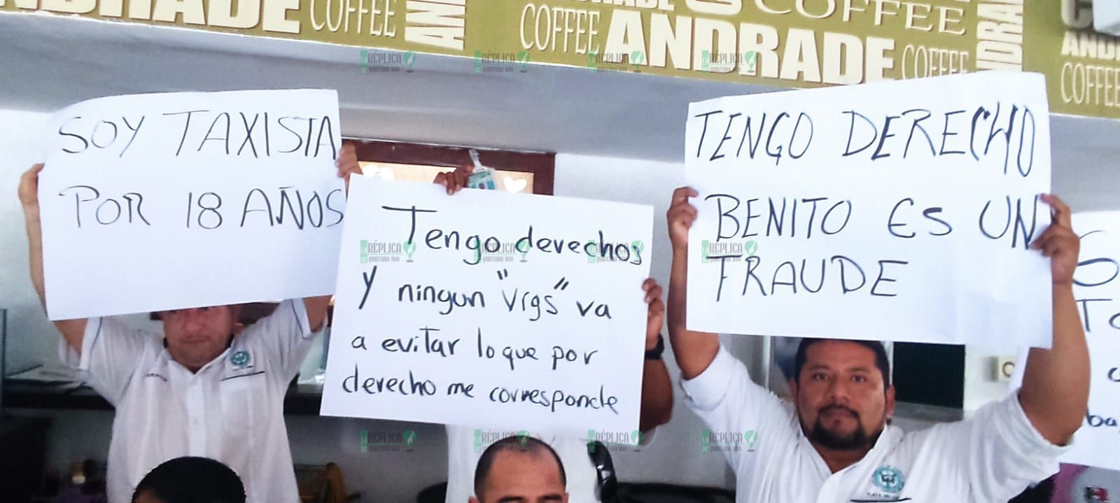 Taxistas exigen a Imoveqroo que no “politice” entrega de concesiones en Playa del Carmen