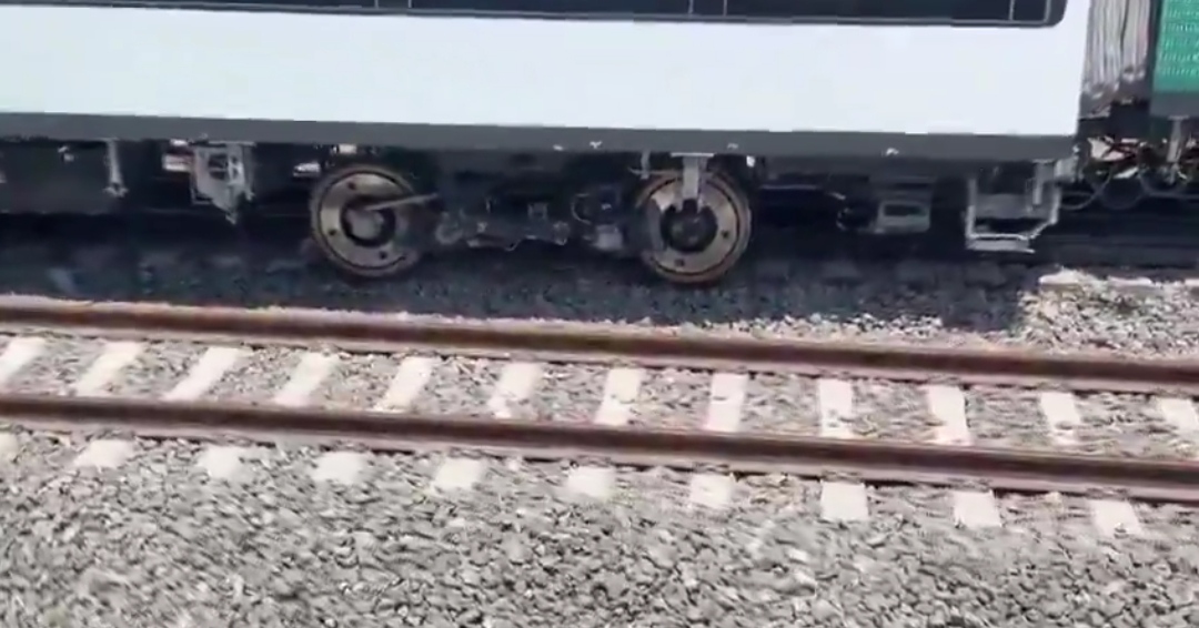 VIDEO: Reportan el descarrilamiento del Tren Maya en Yucatán