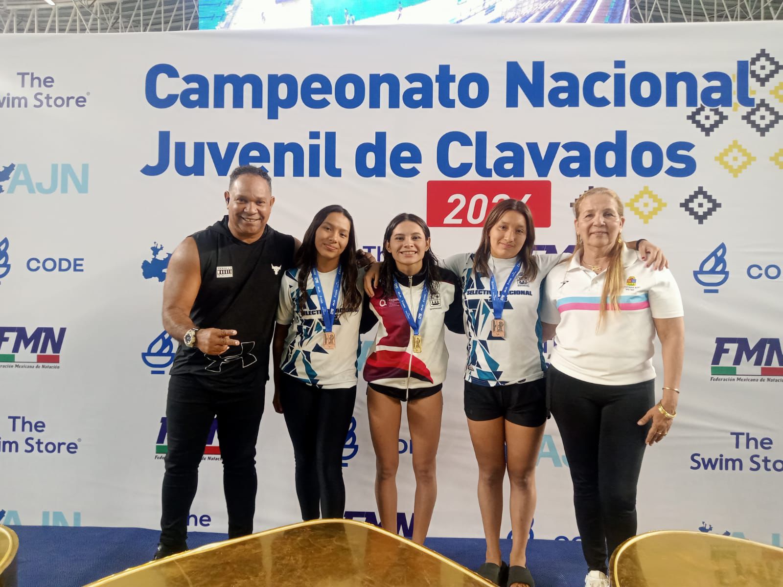 Histórica participación de Quintana Roo en el Campeonato Nacional Juvenil de clavados