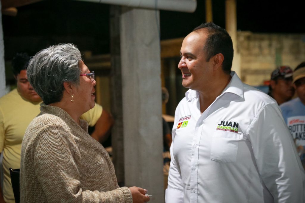 Juan Carrillo y Claudia Sheinbaum: unidos por la Transformación y el Bienestar de Quintana Roo