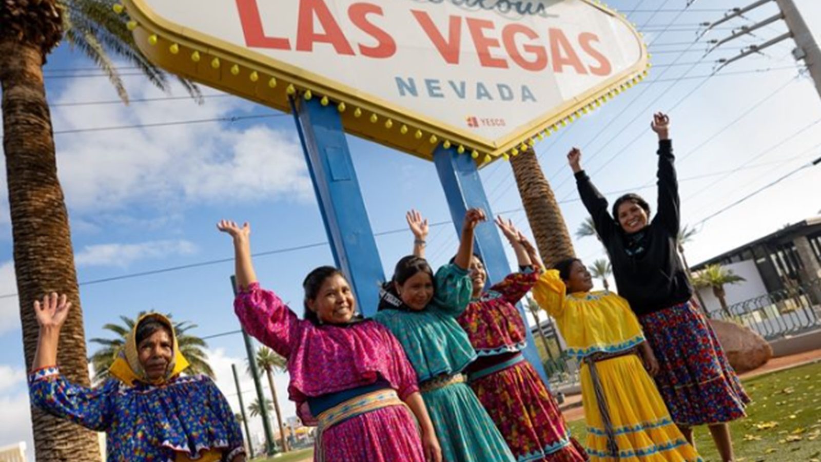 Seis mujeres rarámuri corrieron 550 kilómetros de Los Ángeles a Las Vegas