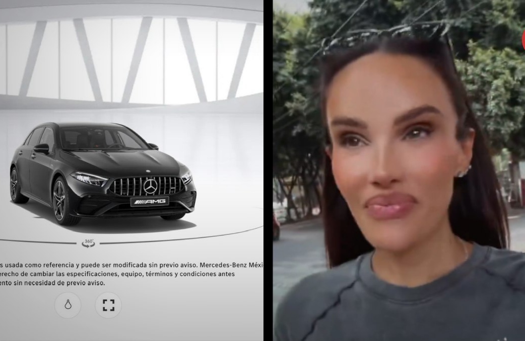 Mujer descubre error en página web de Mercedes-Benz que ofrecía un coche en 68 mil pesos