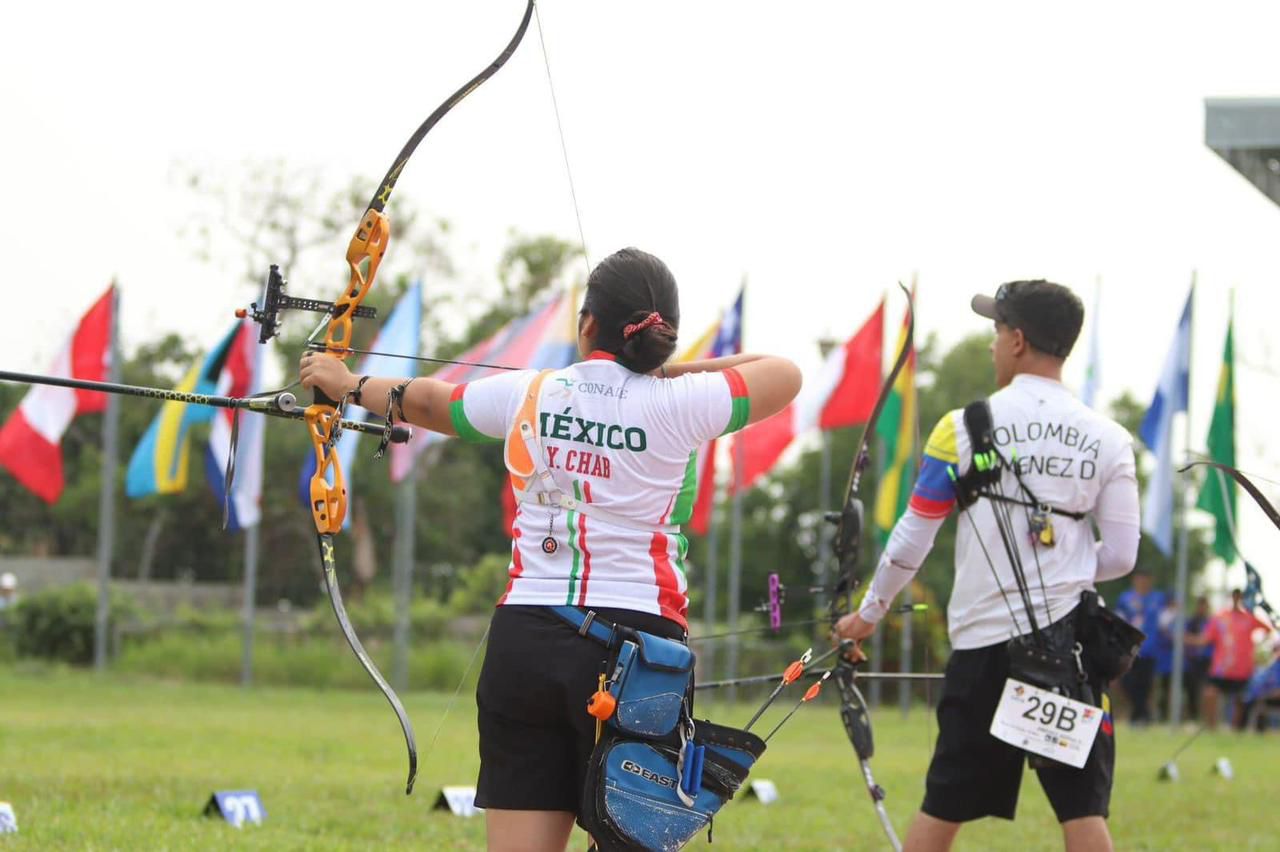 La quintanarroense Yareni Chab conquista plata en el Campeonato Panamericano Juvenil y Máster de tiro con arco