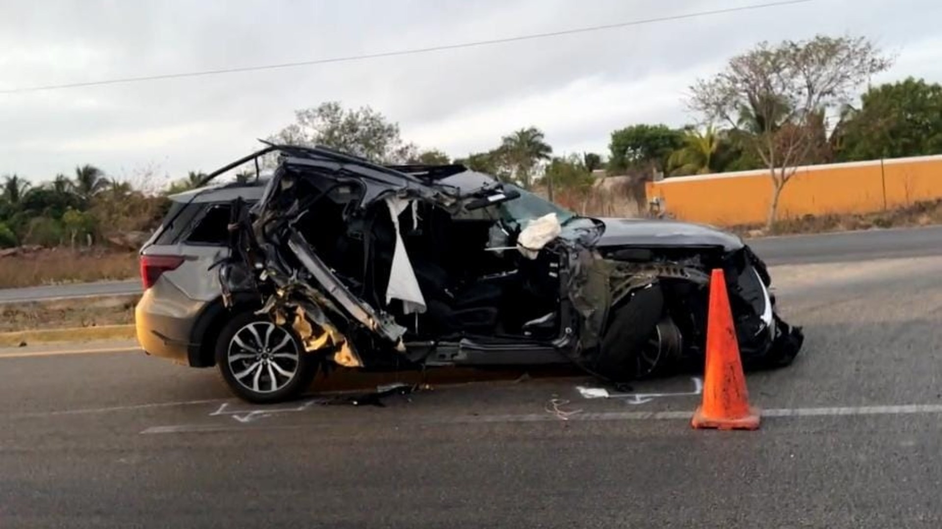 'Huacho' Díaz, candidato de Morena, sufre accidente automovilístico