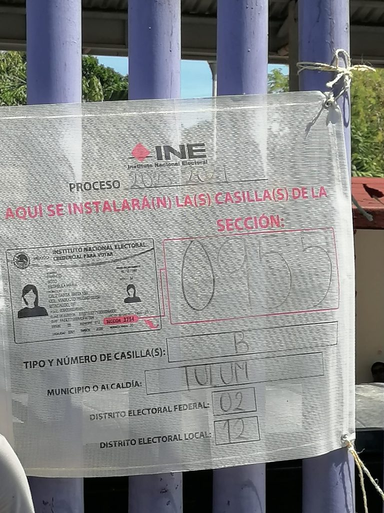 Proceso electoral se desarrolla con total tranquilidad en Tulum