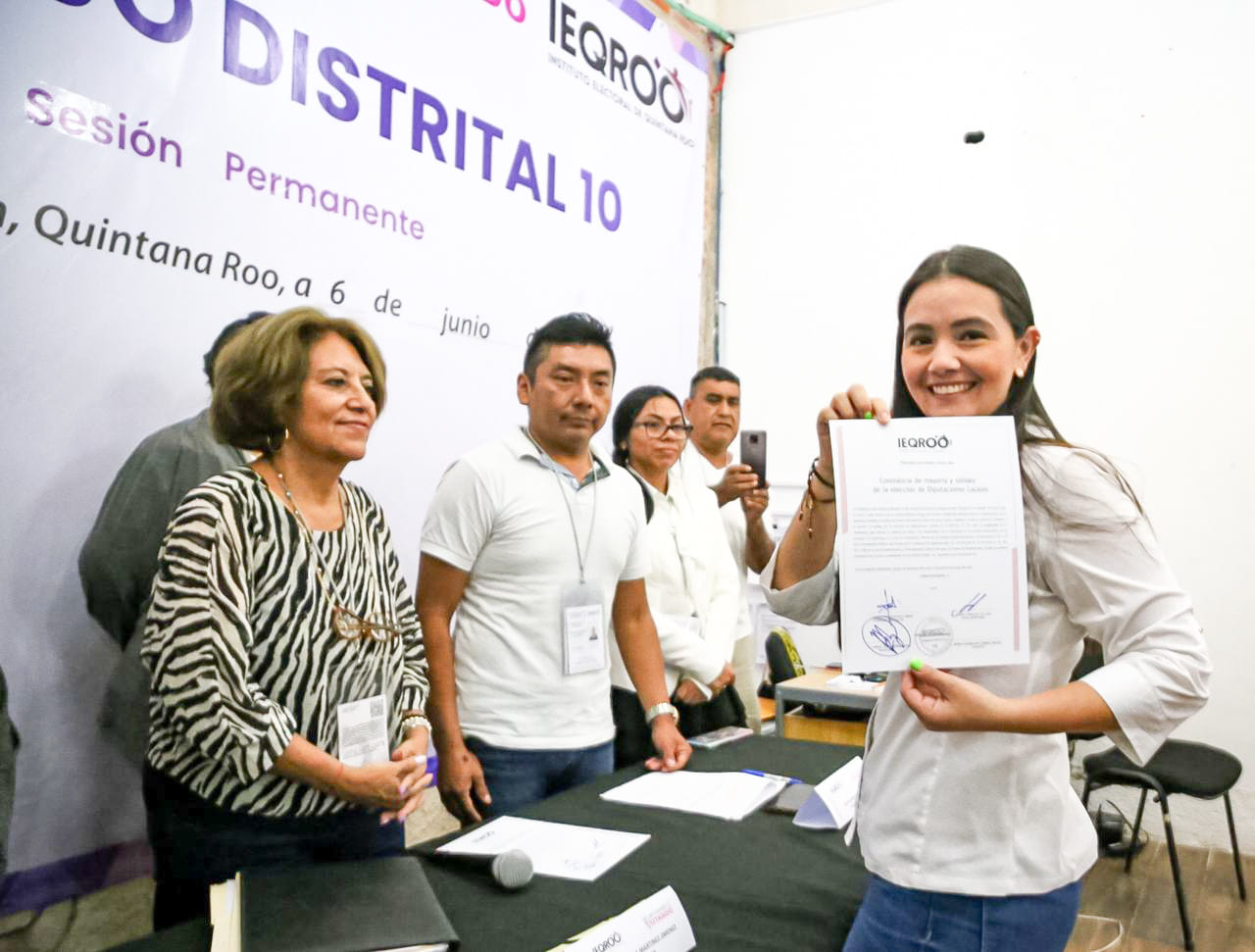 Majo Osorio: Diputada electa del Distrito 10 de Quintana Roo