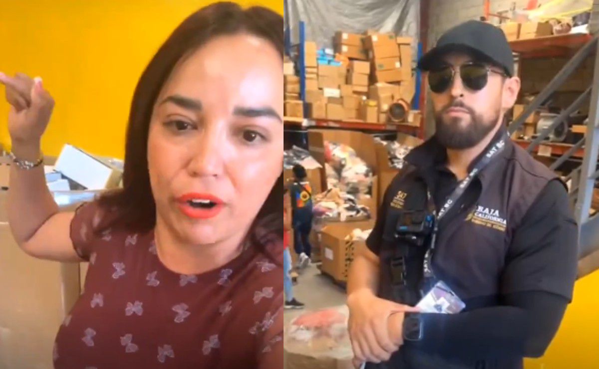 VIDEO: Comerciante regala toda su mercancía para evitar embargo del SAT, por “vender” producto prohibido