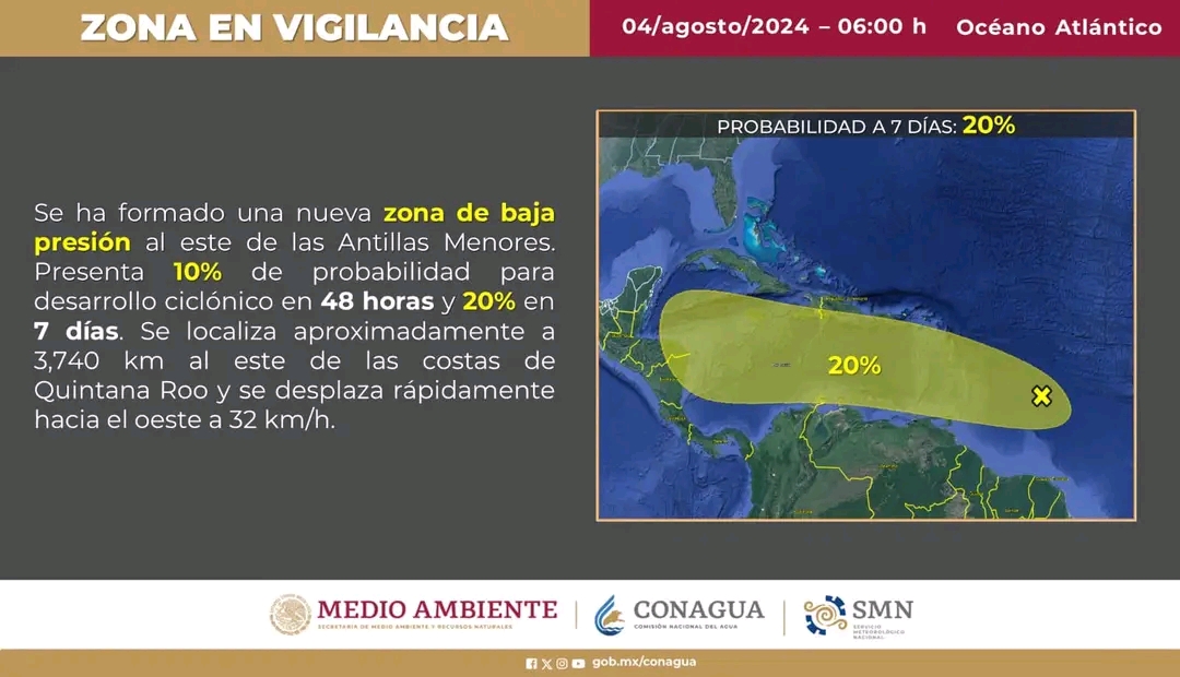 Tormenta tropical Debby: Cuál es su trayectoria y cuándo impactará como huracán