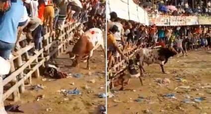 VIDEO: joven de 17 años muere tras ser embestido brutalmente por un toro durante corrida