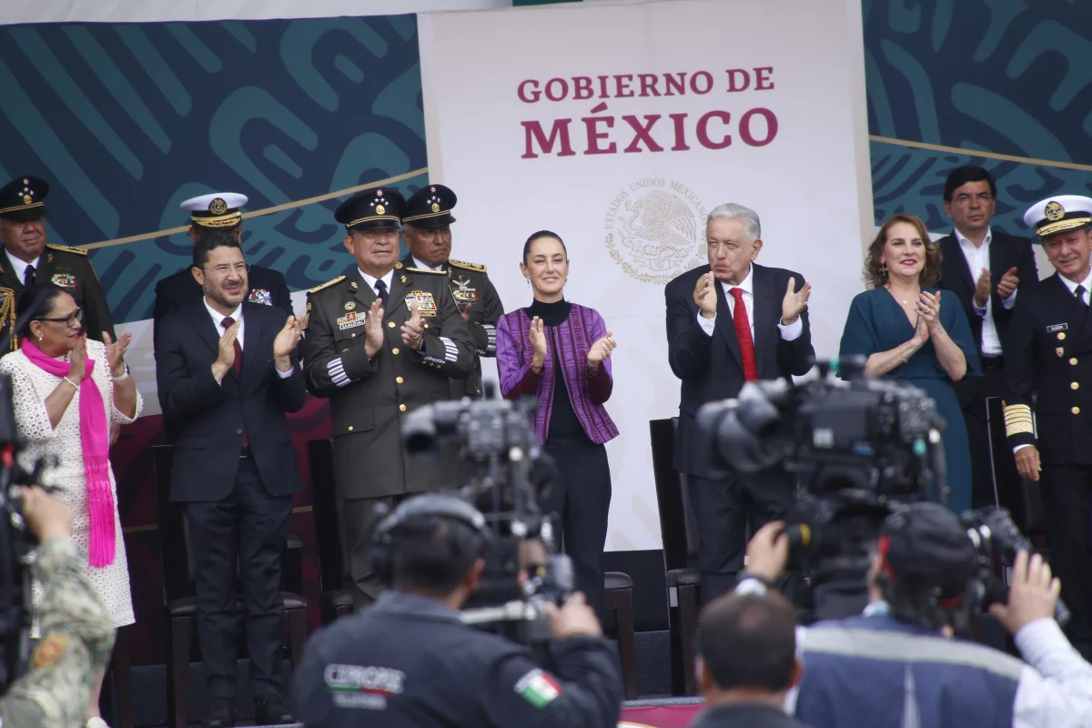 VIDEO: Concluye desfile militar 2024 en la CDMX