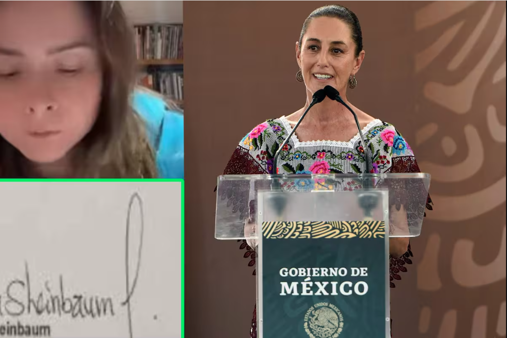 Maryfer Centeno analiza la firma de Claudia Sheinbaum; esto es lo que pasaría con México