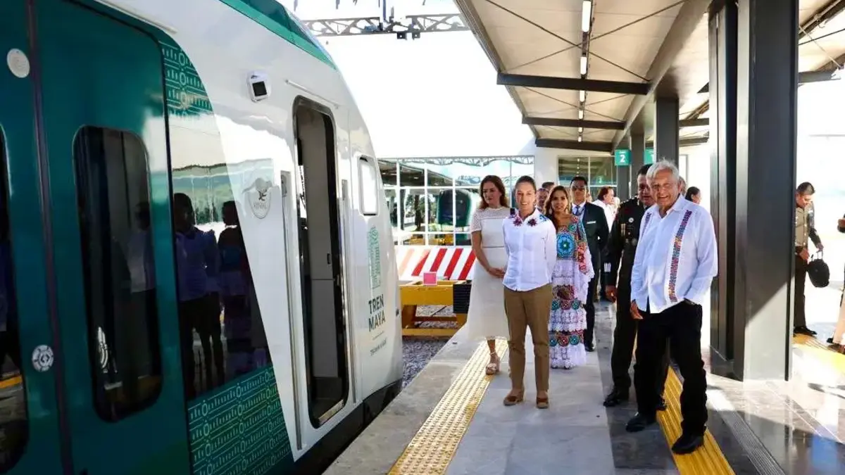 Con última estación de Tren Maya en Chetumal, AMLO concluye giras