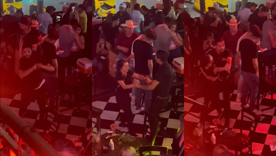 VIDEO: Captan a meseros bailando en la pista de un bar en Torreón