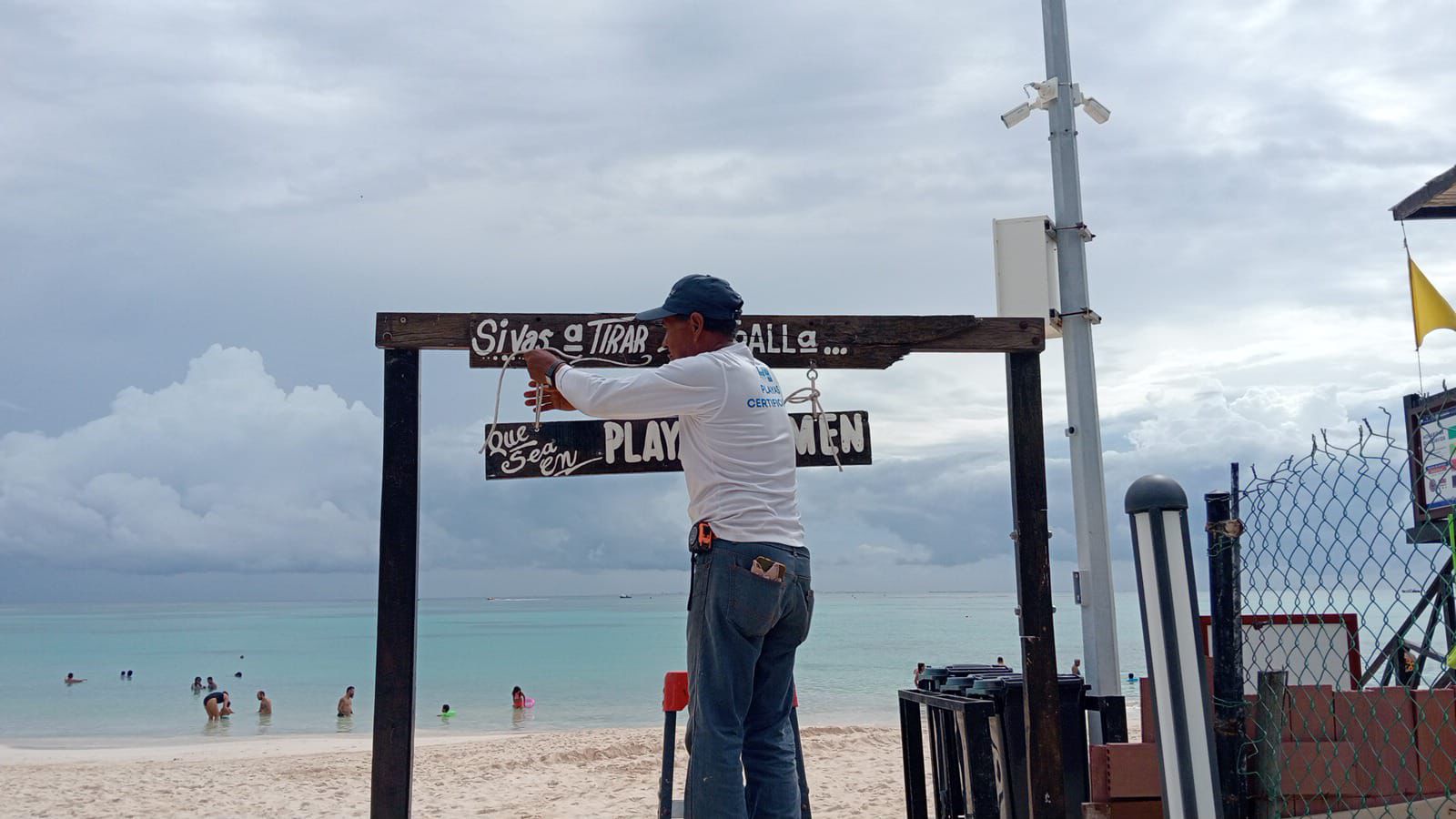 Preparan paradores turísticos de Playa del Carmen