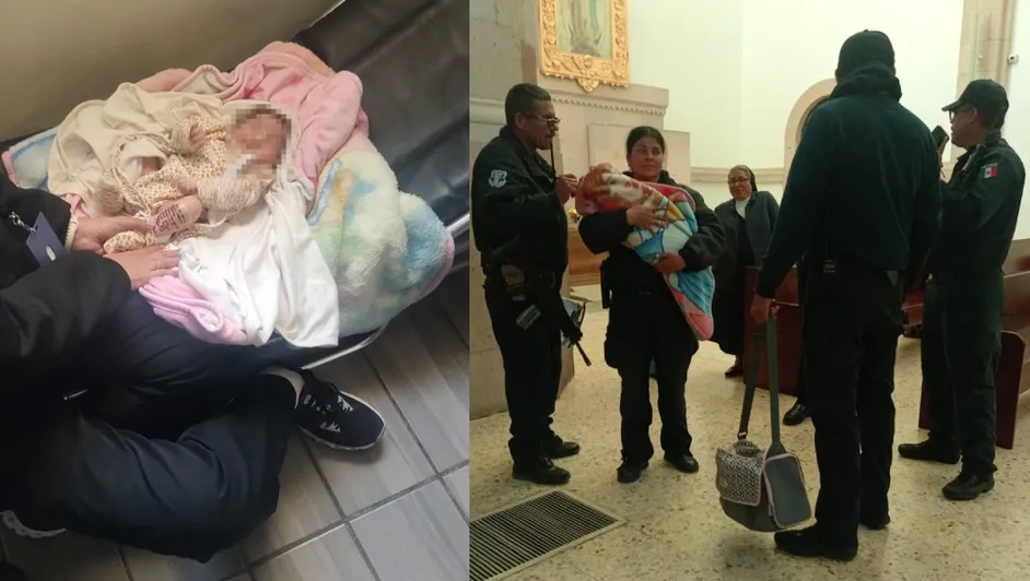 Abandonan a recién nacida en una catedral de Cuauhtémoc, Chihuahua