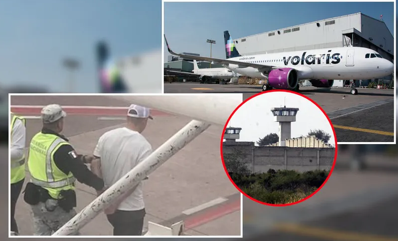 Vinculan a proceso a Mario 'N' quien intentó desviar un vuelo de Volaris a Estados Unidos