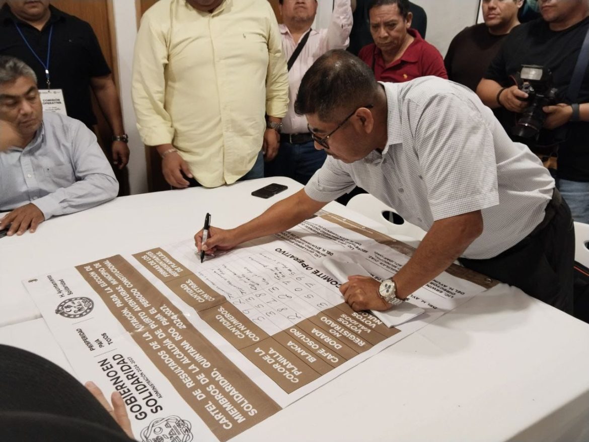 Gilberto Gómez es declarado ganador en elecciones para alcalde de Puerto Aventuras