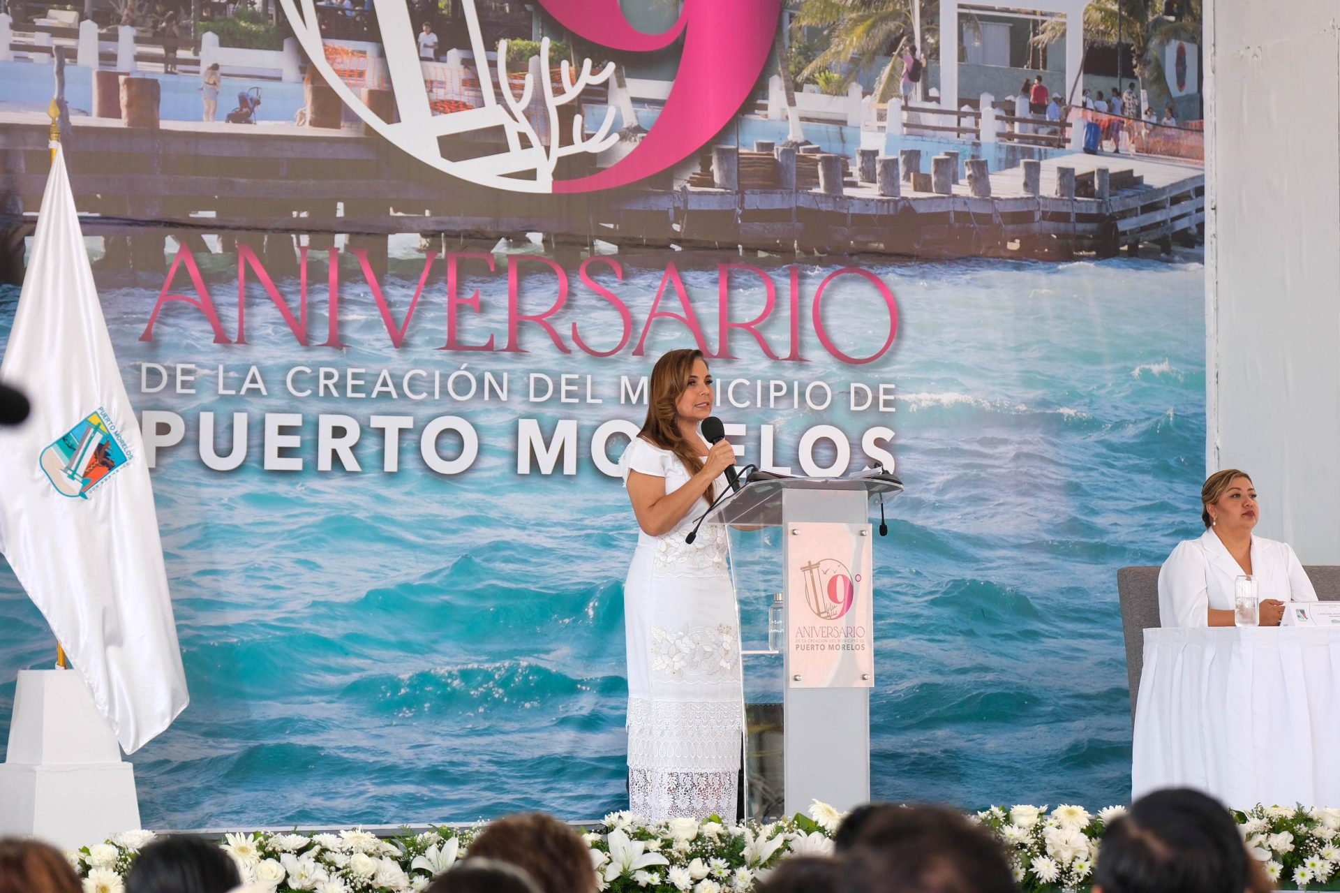 Puerto Morelos está llamado a tener un futuro brillante: Mara Lezama