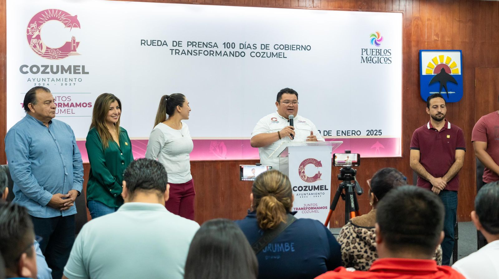 En 100 días avanzamos en la transformación de Cozumel