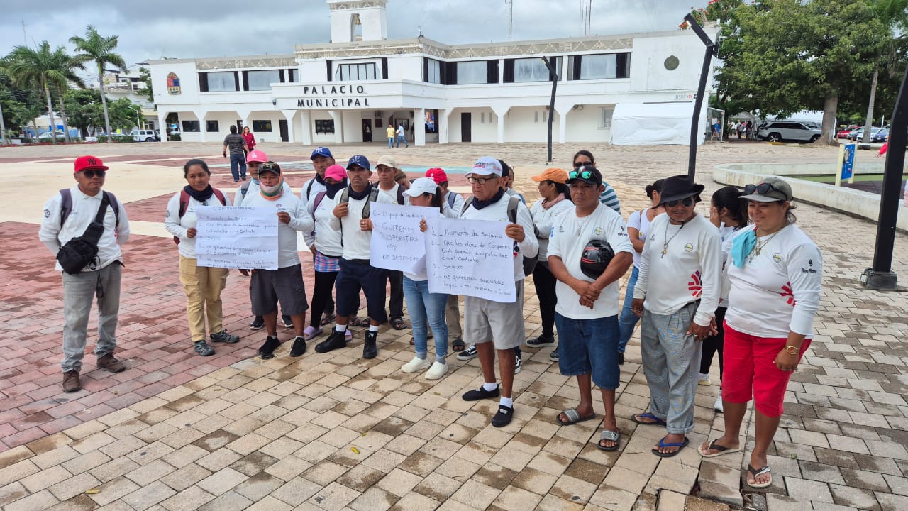 Piden trabajadores de la Zofemat de Solidaridad mejora salarial