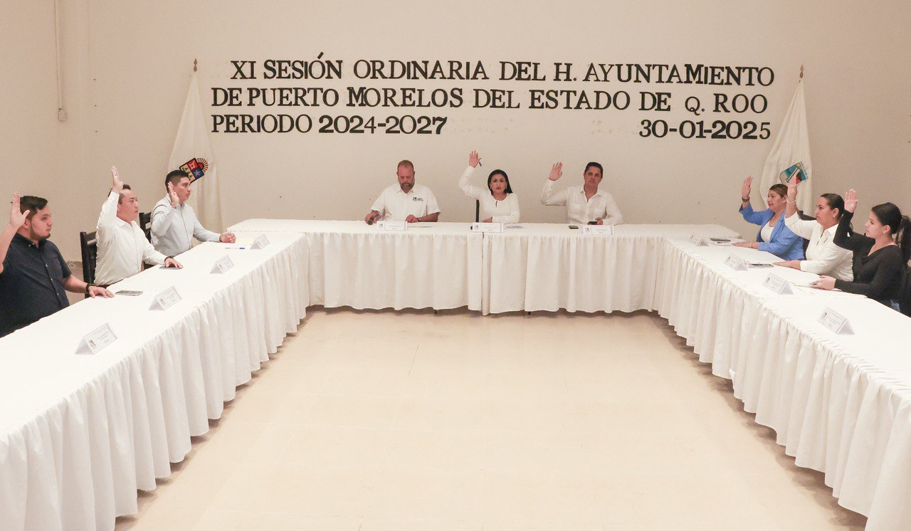 Aprueba El Cabildo De Puerto Morelos El Plan Municipal De Desarrollo 2024-2027