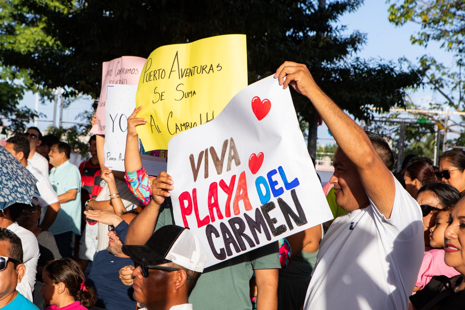 ¡Sí a Playa del Carmen!, dicen en Puerto Aventuras