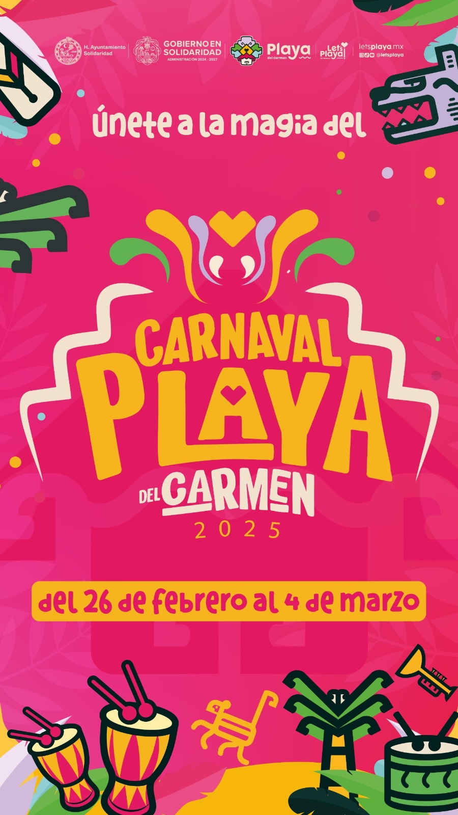 Carnaval 2025 de Playa del Carmen