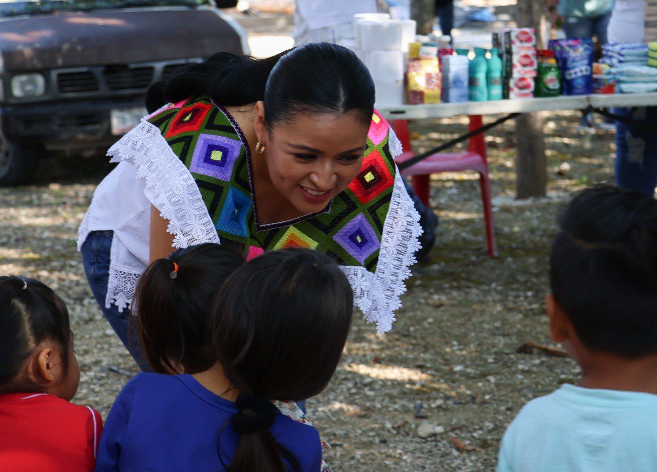 Encabeza Blanca Merari jornada de atención ciudadana en la zona agrícola de Puerto Morelos