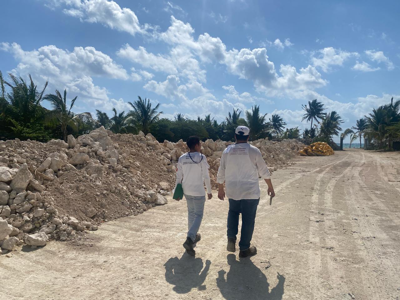 Secretaría de Medio Ambiente atiende denuncia sobre supuesto relleno de manglar