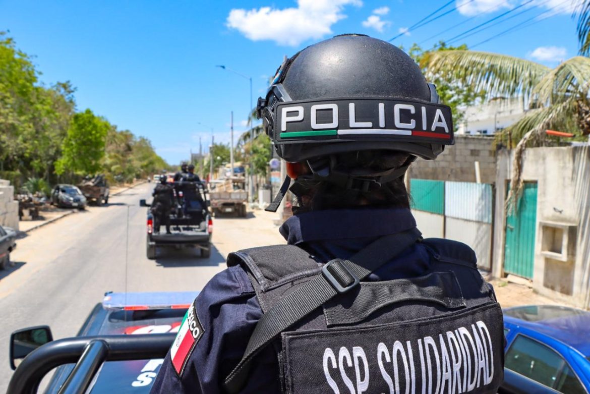 Policía Municipal de Playa del Carmen rescata a dos menores y frustra extorsión telefónica