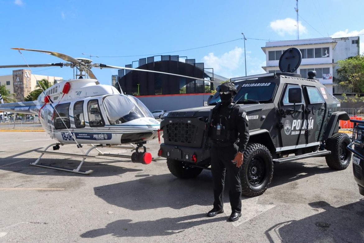 Operativo Semana Santa 2025 Playa del Carmen Seguridad Policía