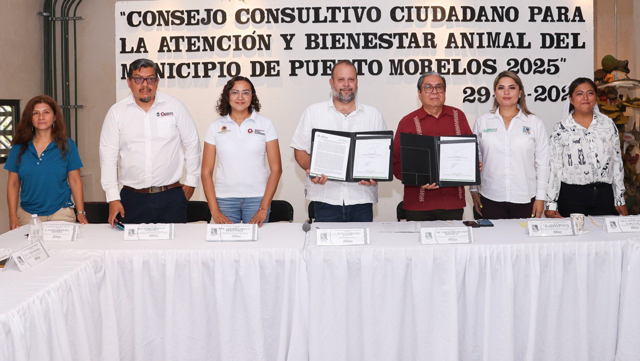 Consejo Consultivo Ciudadano para la Atención y Bienestar Animal del municipio de Puerto Morelos