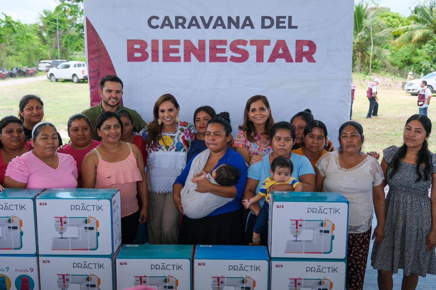 Mara Lezama más de 40 servicios gratuitos a Nuevo Canaán