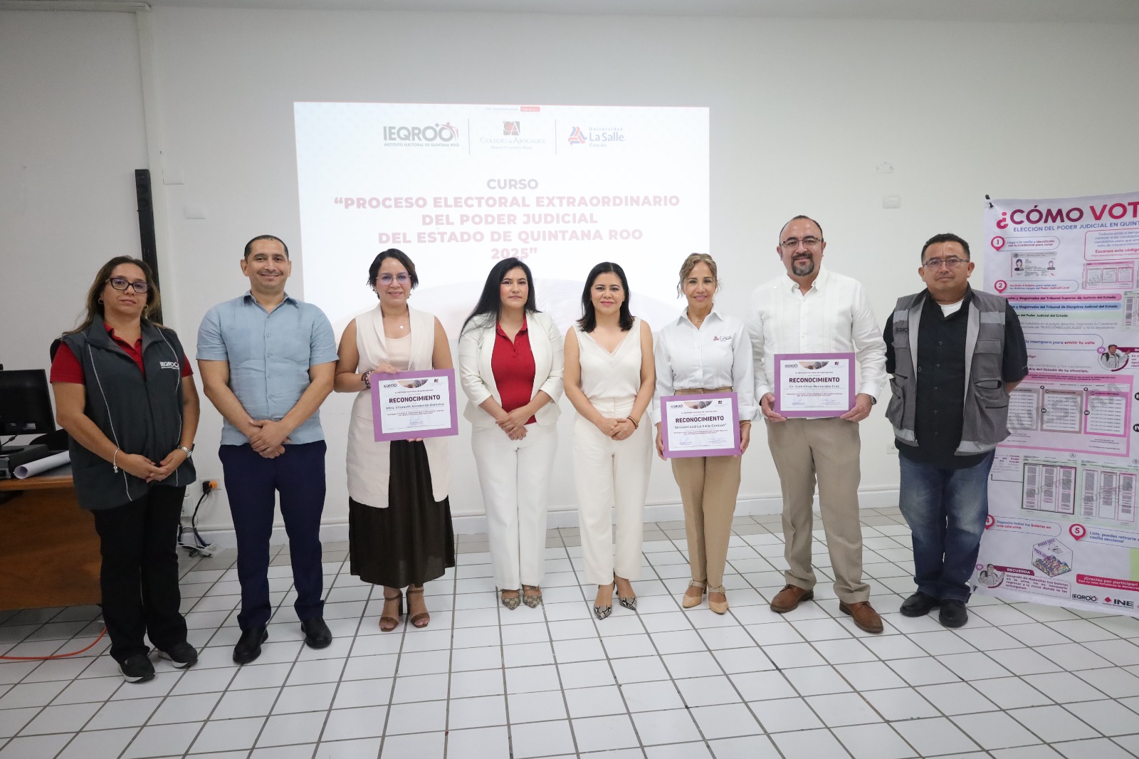 El IEQROO y el Colegio de Abogados "Manuel Crescencio Rejón" firman Convenio de Colaboración