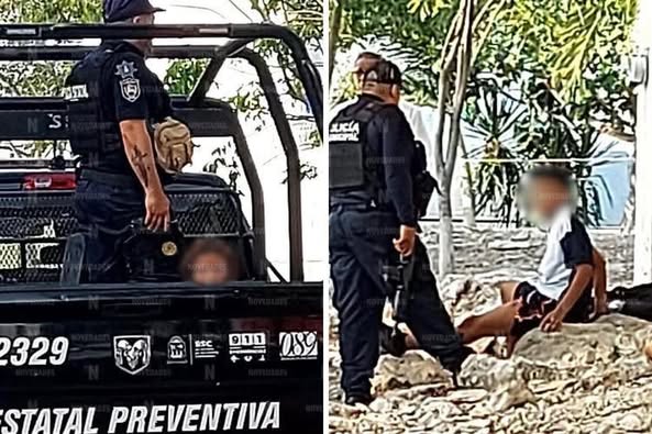 Homicida de policía de Cancún, dijo le disparó porque abusó de su bebé