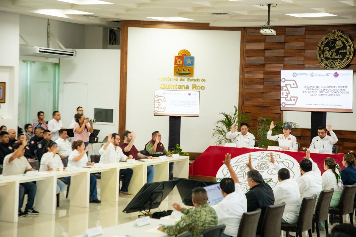 Comité Operativo Especializado en Fenómenos Hidrometeorológicos Playa del Carmen